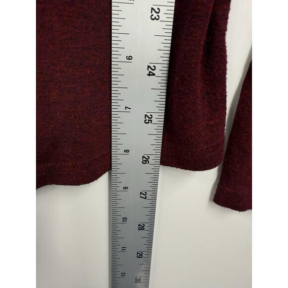 Eileen Fisher Top Womens Crewneck Pullover Long Sleeve Red Size Medium‎ - Picture 8 of 9